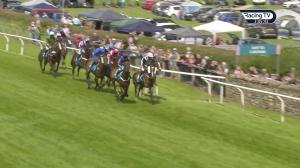 Video preview image for Cartmel 15:05 - William Hill Cumbria Crystal Cup Handicap Hurdle (3)