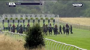 Video preview image for Thirsk 17:40 - Scouting For Girls - Live @thirskraces 16th August Apprentice Handicap (6)
