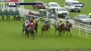 Video preview image for York 16:55 - Sky Bet Supporting New Beginnings British EBF Fillies' Handicap (3)