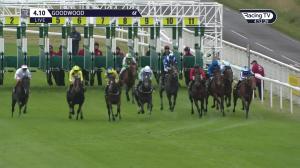 Video preview image for Goodwood 16:10 - European Breeders Fund EBF Maiden Stakes (2)