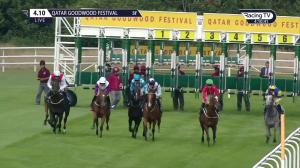 Video preview image for Goodwood 16:10 - European Breeders Fund Alice Keppel EBF Fillies' Conditions Stakes (2)