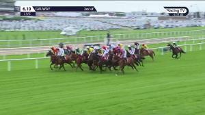Video preview image for Galway 18:10 - Sign Up For A Tote Account Irish European Breeders Fund Mares Handicap Hurdle
