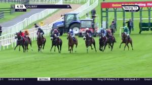 Video preview image for Galway 16:10 - Galway Shopping Centre Irish European Breeders Fund Nursery Handicap 