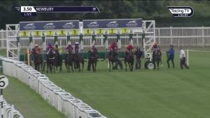 Video preview image for Newbury 15:50 - Mildmay Farm and Stud Novice Median Auction Stakes (5) (Div 2)