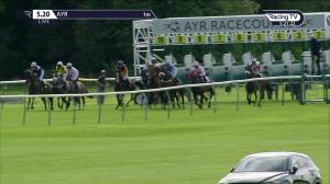 Video preview image for Ayr 17:20 - Funkin Cocktails Lady Riders' Handicap (Professional and Amateur Lady Riders) (6)