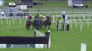 Video preview image for Stratford-on-Avon 13:35 - Coventry & Warwickshire Chamber Of Commerce Novices' Handicap Hurdle (5) (Div 2)