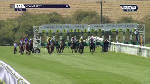 Video preview image for Newmarket 15:15 - cjmurfitt.com British Stallion Studs EBF Novice Stakes (4)