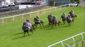Video preview image for Cartmel 14:40 - Sharon Stanton 50th Birthday Celebrations Juvenile Hurdle (4)