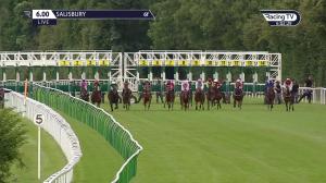 Video preview image for Salisbury 18:00 - Simpson Hilder Associates Supporting Gift Of Sight EBF Fillies' Novice Stakes (4)