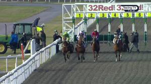 Video preview image for Kempton Park 19:40 - 32Red Handicap (3)