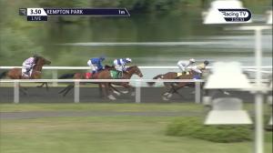 Video preview image for Kempton Park 15:50 - Follow Sun Racing On Twitter Nursery Handicap (4)