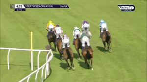 Video preview image for Stratford-on-Avon 16:35 - Pardy's Dairies Fresh Milk Deliveries Handicap Hurdle (2)