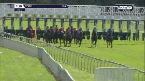 Video preview image for York 13:50 - Judith Marshall Memorial British EBF Novice Stakes (3)