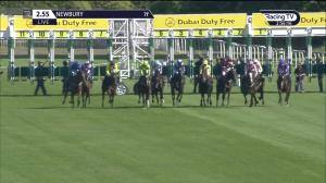 Video preview image for Newbury 14:55 - Dubai Duty Free Nursery Handicap (3)