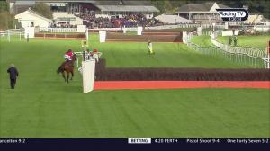 Video preview image for Perth 16:20 - Follow @racingtv On Twitter Handicap Chase (Qualifier) (4)