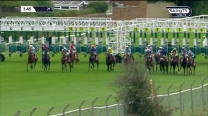 Video preview image for Redcar 13:45 - Andy Curtis Triple Paralympian 50th Birthday EBF Stallions Novice Stakes (4)