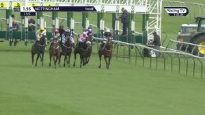 Video preview image for Nottingham 13:55 - Tba Supporting British Breeders Fillies' Handicap (3)