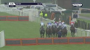 Video preview image for Exeter 17:05 - Timeform Premium Ratings Available At racingtv.com Handicap Hurdle (5) (Div 2)
