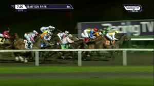 Video preview image for Kempton Park 19:00 - 32Red Optional Claiming Handicap (2)
