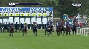 Video preview image for York 16:25 - Join The Coral Bet&Get Club ebfstallions.com Novice Stakes (3)