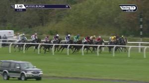 Video preview image for Musselburgh 14:40 - Like RacingTV On Facebook Handicap (6) (Div 1)