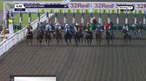 Video preview image for Kempton Park 16:40 - 100% Profit Boost At 32redsport.com Classified Stakes (6)