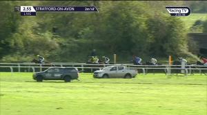 Video preview image for Stratford-on-Avon 14:55 - Visit racingtv.com Selling Hurdle (5)