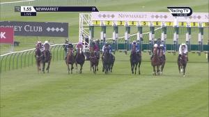 Video preview image for Newmarket 13:55 - Coates & Seely Blanc De Blancs Novice Stakes (4) (Div 1)