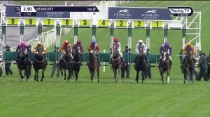Video preview image for Newbury 14:50 - Thatcham Butchers Fillies' Handicap (4)