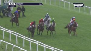 Video preview image for Newbury 17:05 - Energy Check 'Hands and Heels' Apprentice Handicap (Final) (5)