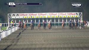 Video preview image for Kempton Park 16:55 - 32Red On The App Store Fillies' Novice Stakes (5)