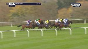 Video preview image for Taunton 13:30 - Cornish Rock Gin 'Hands and Heels' Handicap Hurdle (Conditional Jockeys' and Amateur Riders') (4)