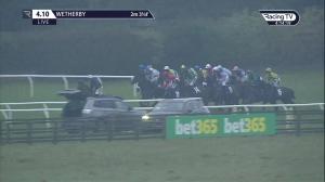 Video preview image for Wetherby 16:10 - Enjoy The Jumps On Racing TV Novices' Hurdle (4)