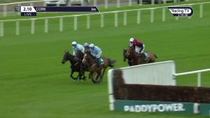 Video preview image for Cork 14:10 - Paddy's Rewards Club Irish European Breeders Fund Novice Hurdle (Listed)