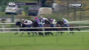 Video preview image for Nottingham 12:50 - Mansionbet Beaten By A Head Nursery Handicap (5)