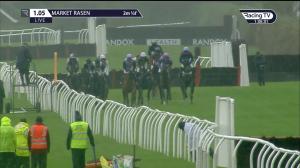 Video preview image for Market Rasen 13:05 - Brandon Woods Clay Shooting Maiden Hurdle (4)