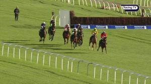 Video preview image for Newbury 12:55 - Newbury Bid Conditional Jockeys' Handicap Hurdle (3)