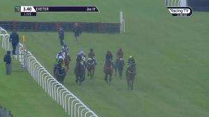 Video preview image for Exeter 15:40 - Follow @racingtv On Instagram Handicap Hurdle (3)