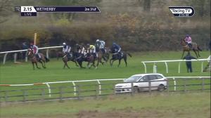 Video preview image for Wetherby 14:15 - William Hill Supporting Responsible Gambling Handicap Chase (3)