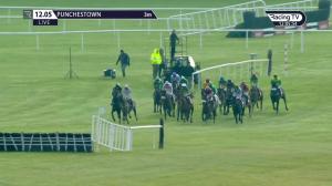 Video preview image for Punchestown 12:05 - Ems Copiers Risk Of Thunder Chase