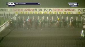 Video preview image for Kempton Park 18:40 - 32Red On The App Store Handicap (4)