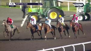 Video preview image for Kempton Park 19:40 - Watch More With Racing TV Extra Handicap (5)