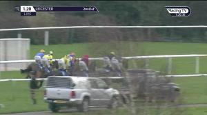 Video preview image for Leicester 13:20 - RacingTV Novices' Handicap Chase (4)