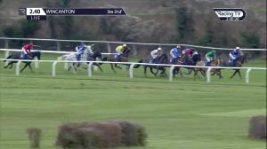 Video preview image for Wincanton 14:40 - Weatherbys Racing Bank Foreign Exchange Handicap Chase (5)