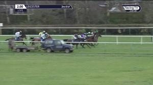 Video preview image for Leicester 14:00 - Yuletide Novices' Handicap Chase (3)