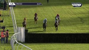 Video preview image for Carlisle 13:20 - Like Racing TV On Facebook Chase (Novices' Limited Handicap) (3)