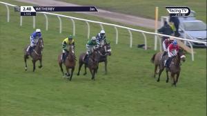 Video preview image for Wetherby 14:40 - 888Sport Mares' Handicap Chase (Qualifier) (4)