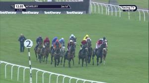 Video preview image for Newbury 12:05 - Betway Mares' Handicap Hurdle (3)