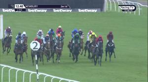 Video preview image for Newbury 12:40 - Betway "Introductory" Hurdle (4)