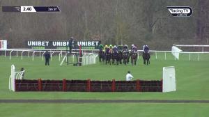 Video preview image for Kempton Park 14:40 - Unibet Lanzarote Handicap Hurdle (Listed) (1)